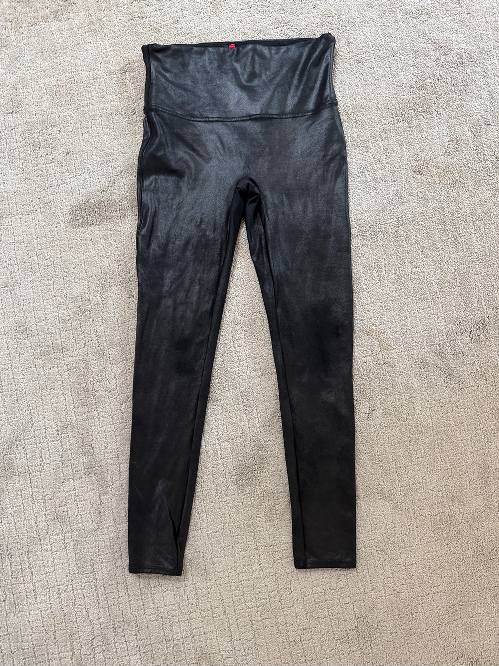 SPANX Black High-Waist Shaping Leggings